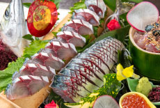 別注料理／関鯖の姿造り